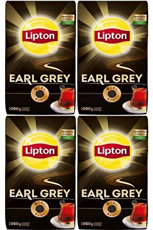 Lipton Earl Grey Bergamot Dökme Siyah Çay 1000 gr 