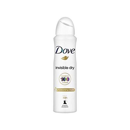 Dove Invisible Dry Kadın Sprey Deodorant 150ML X2 Adet + Kotex Ince Günlük Ped 34lü Parfümlü