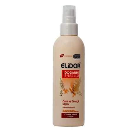 Elidor Doğanın Enerjisi Canlı Ve Dirençi Saçlar 210 Ml 