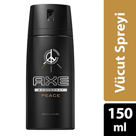 Axe Peace Pudrasız Ter Önleyici Leke Yapmayan Erkek Sprey Deodorant 150 ml