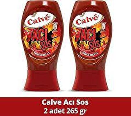 CALVE ACI SOS 265 gr 2'li PAKET