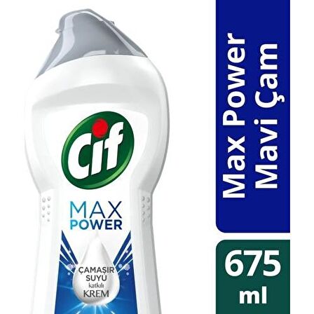 Cif Çamaşır Suyu Etkili Mutfak ve Banyo Temizleyici Krem 675 ml