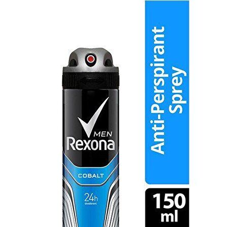 Rexona Cobalt Pudrasız Erkek Sprey Deodorant 150 ml