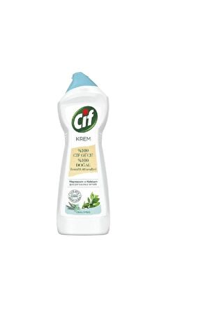 Cif Güç & Işıltı Mutfak ve Banyo Temizleyici Krem 750 ml