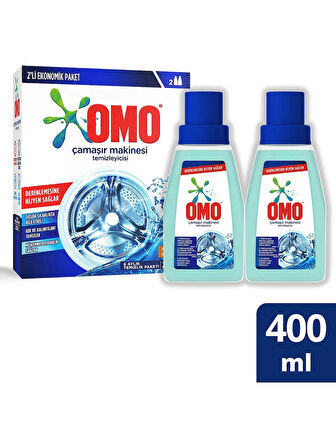 Omo Çamaşır Makinesi Temizleyicisi 400 ml 