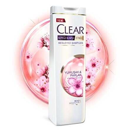 Clear Tüm Saçlar İçin Parlaklık Verici Şampuan 600 ml