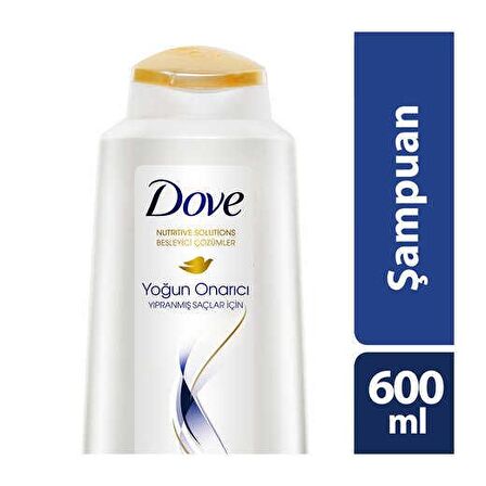 Dove Yıpranmış Saçlar İçin Onarıcı Şampuan 600 ml