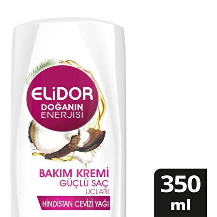 ELİDOR SAÇ KREMİ 350ML HİNDİSTAN CEVİZİ YAĞI