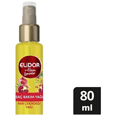 Elidor By Elvin Levinler Nar Çekirdeği Saç Bakım Yağı 80ml