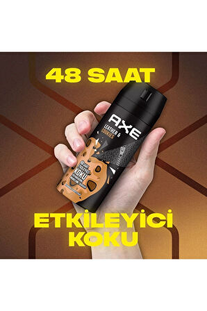 Leather Cookies Erkek Sprey Deodorant 150 ml X 3