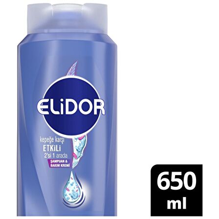 Elıdor Şampuan 500 ML Kepeğe Karşı Kremli