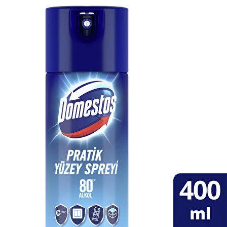 Domestos Seramik Sprey Yüzey Temizleyici 3x400 ml 