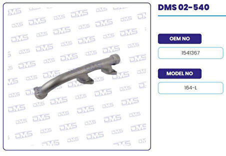 Scanıa Truck Egzoz Manıfoldu   L Dirsek  Scanıa P G R T 164 Dsc16 - Demosan 02-540