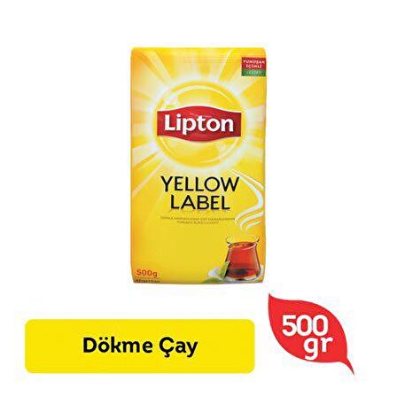 Lipton Yellow Label Organik Dökme Siyah Çay 500 gr 