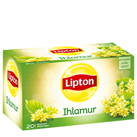 Lipton Ihlamur Bardak Poşet Bitki Çayı 20'li 