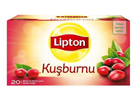 Lipton Organik Bardak Poşet Kuşburnu Çayı 50 gr 20'li 