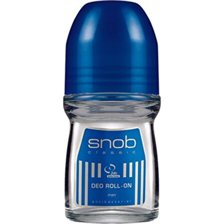 Snob Classic Pudrasız Erkek Roll-On Deodorant 50 ml