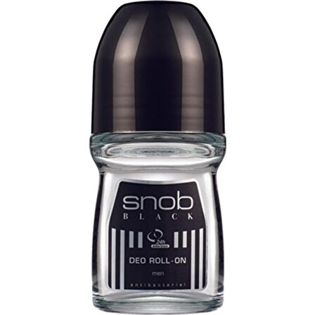 Snob Black Pudrasız Erkek Roll-On Deodorant 50 ml