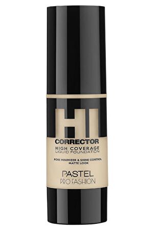 Pastel Hı Corrector Hıgh Coverage Fondeten No:400