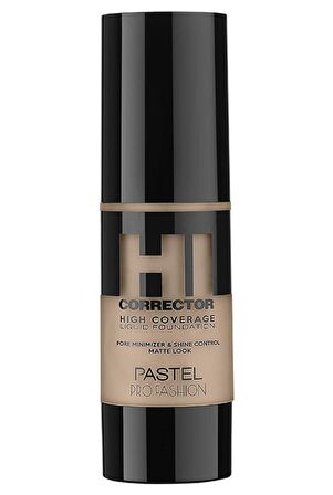 Pastel Hı Corrector Hıgh Coverage Fondeten No:404