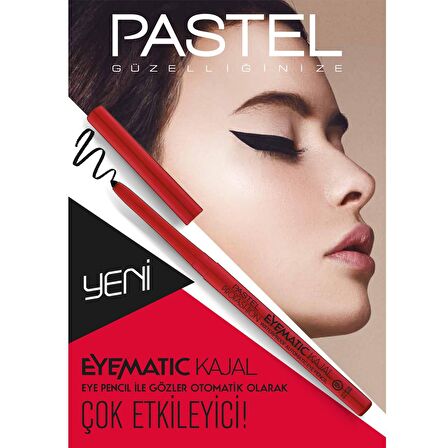 Pastel Eyematıc Kajal Göz Kalemi Waterproofautomatic