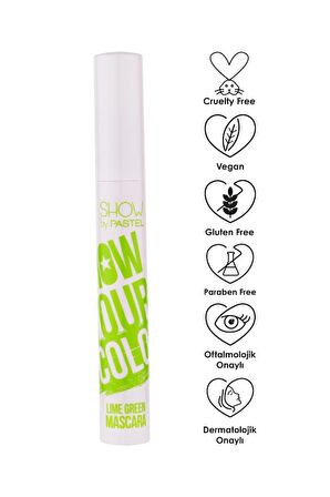 Pastel Show Your Color Mascara - Lime Green