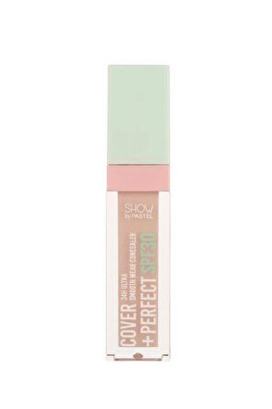 Pastel Show by Pastel Cover+Perfect Concealar SPF30 - SPF30 Ultra Kapatıcı 304 Nude Pink