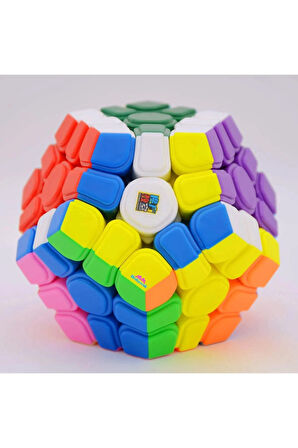 Moyu Speed Megaminx Mıknatıslı Manyetik Zeka Küpü Akıl Küpü  Küp Stickerless