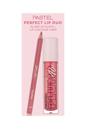 Pastel Plump Dolgunlaştırıcı Lipgloss 206+ 51 No Dudak Kelemli Set