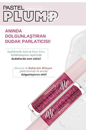 Pastel Plump Up Dolgunlaştıran Dudak Parlatıcısı 207 + Mariposa&Lip To Cheek Tint Carmen 