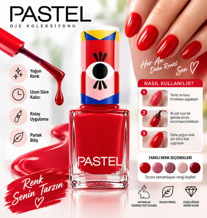 Pastel Oje 457 Wonderland 2026 Summer Yaz Oje