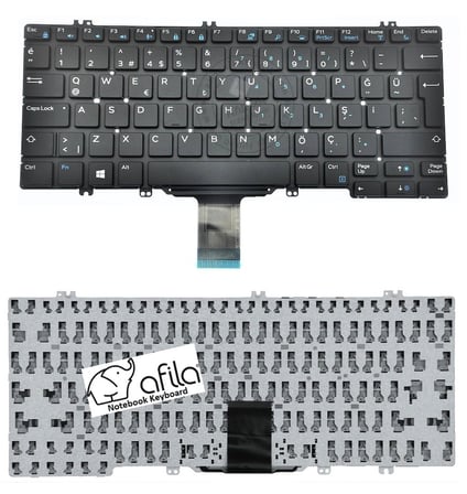 Dell Latitude 5280, 5290 0RN7GY Klavye Siyah TR PK131S53A16