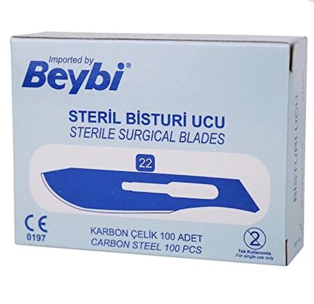 BEYBİ BİSTÜRİ UCU 22 NO 100 ADET