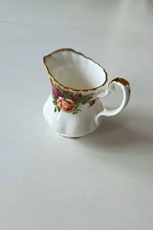 Old Country Roses England Nurantik ANTIQUE Bone China Sütlük Sosluk