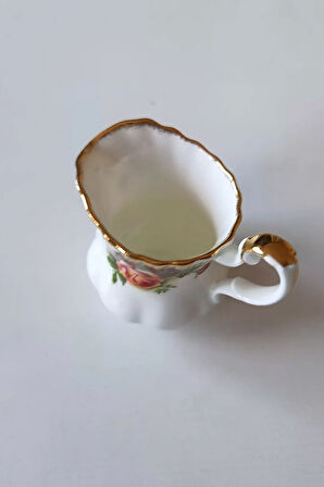 Old Country Roses England Nurantik ANTIQUE Bone China Sütlük Sosluk
