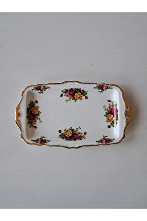Old Country Roses Nurantik İngiliz Porselen Tepsi