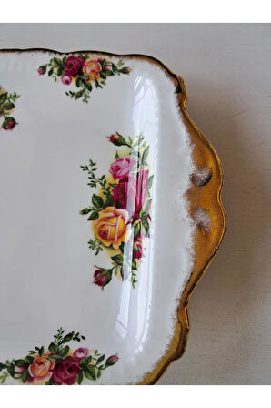 Old Country Roses Nurantik İngiliz Porselen Tepsi