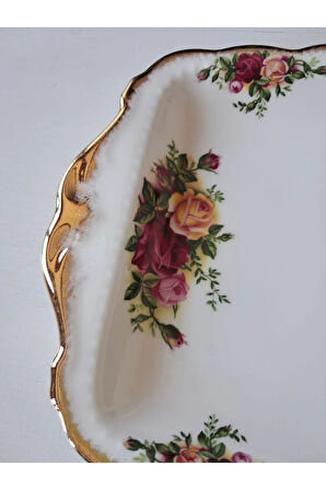 Old Country Roses Nurantik İngiliz Porselen Tepsi