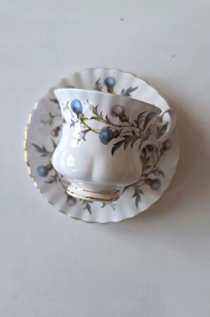 Bone China England Brigadoon Vintage Duble Boy Kahve Seti 2 Parça