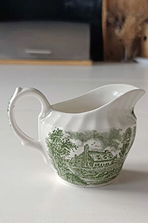 British Anchor Memory Lane Ironstone Vintage Sütlük