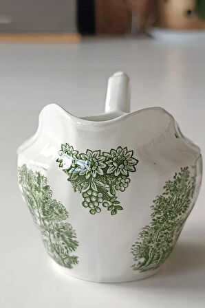 British Anchor Memory Lane Ironstone Vintage Sütlük