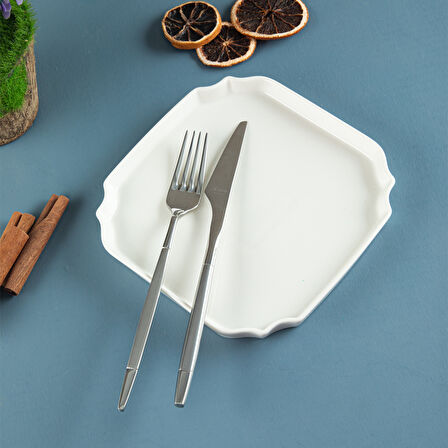 Aryıldız Lunar Kare Servis Tabağı 18 cm