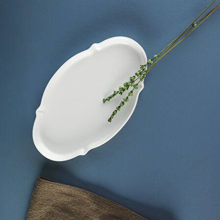 Aryıldız Lunar Oval Tabak 20 cm