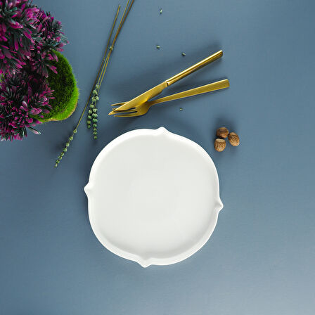 Aryıldız Lunar Yuvarlak Servis Tabağı 23 cm