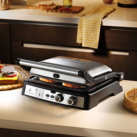 Aryıldız Multi Grill Tost Makinesi İnox