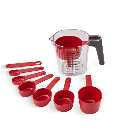 Aryıldız Dailytools Ölçü Kabı Ve Ölçü Kaşık Seti