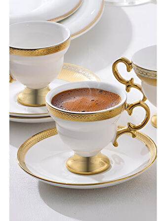 Aryıldız Majesty 6 Kişilik Kahve Fincan Takımı