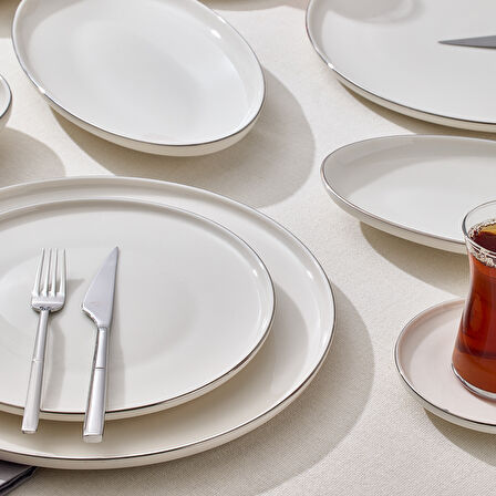 Aryıldız Lima Platin 32 Parça 6 Kişilik Kahvaltı Takımı