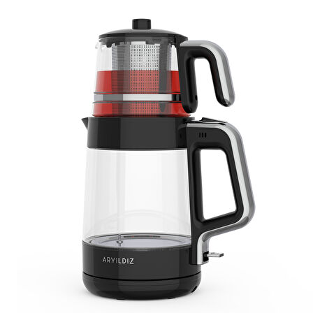 Aryıldız Glow Çay Makinesi Siyah