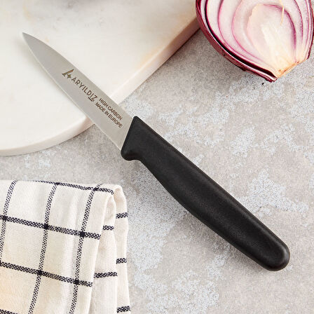 Aryıldız Daily Soyma Bıçağı Siyah 9 cm